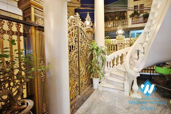 Corner furnished house for rent in Dang Thai Mai area, Tay Ho